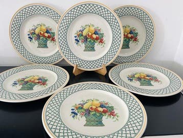 Villeroy & Boch - Bord (6) - Basket - Vitro-Porzellan