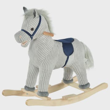 Homcom Children's Rocking Horse for Children +3 Years with S, Verzenden, Nieuw
