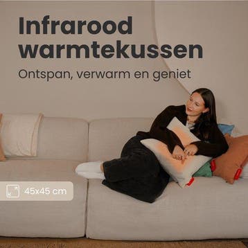 2dekans | Auronic Warmtekussen - Classic - 45x45 - Draadloos, Ophalen of Verzenden, Zo goed als nieuw