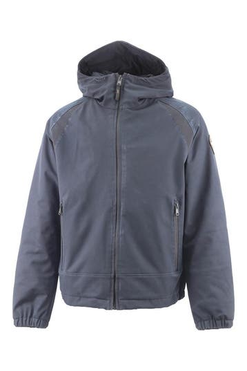 Napapijri Jas in maat L Grijs, Kleding | Heren, Verzenden, Zo goed als nieuw, Overige kleuren, Napapijri