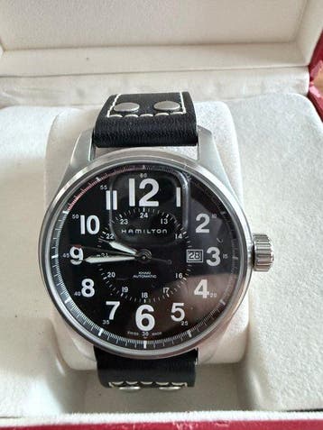 Hamilton - Khaki Field - Zonder minimumprijs - H706150 -, Nieuw