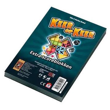 Scoreblokken Keer op Keer twee stuks Level 1 - Dobbelspel, Ophalen of Verzenden, Nieuw