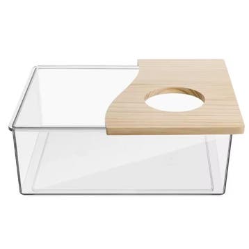 Hamster Zandbad Acryl Badhuis voor Kleine Dieren, Verzenden