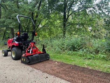 Demo 1,05 Mtr. Tecma roterende onkruidfrees, Veehouderij