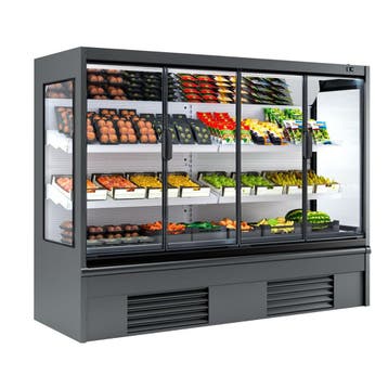 GGM Gastro | Supermarkt-wandkoelmeubel - 2580mm - 1408 liter, Verzenden, Nieuw