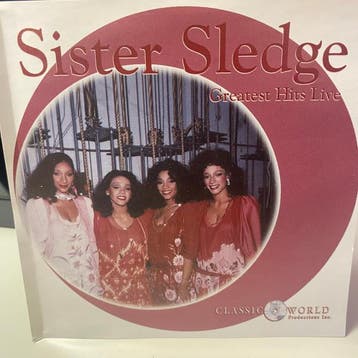 cd - Sister Sledge - Greatest Hits Live, Verzenden, Zo goed als nieuw