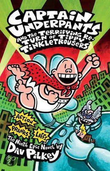 Captain Underpants and the Terrifying Return of Tippy, Verzenden, Gelezen, Dav Pilkey