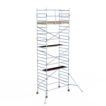 ALX rolsteiger 135 x 8,2m WH met voorloopleuning, Verzenden, Nieuw, Rolsteiger of Kamersteiger, 5 meter of hoger