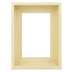 Baklijst Blank Extra Diep 40x80 cm, Nieuw