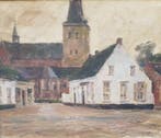 Paul Mathieu (1872-1932) - Dorpsgezicht