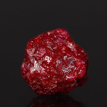 Levendig bloedrood diamant • GEEN VEILINGRESERVE • Zeldzame