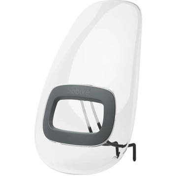 BoBike Windscherm fietszitje 56 x 50 x 70 cm grijs voor B...
