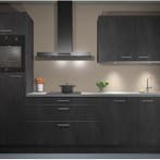 Beton zwarte keuken Manilla 21649, Huis en Inrichting, Verzenden, Nieuw