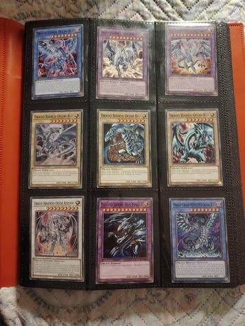 Konami Box - Yu-Gi-Oh! - Collezione in Album con 3x Drago, Nieuw