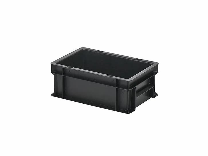 Stapelbak 300x200xH120mm gesl. GDH zwart, Diversen, Overige Diversen, Nieuw, Ophalen of Verzenden
