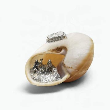 Kerststal - Parelmoer - Italiaans ambacht