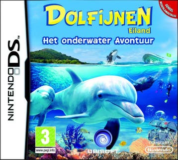 Dolfijnen Eiland: Het Onderwater Avontuur (DS) 3DS, 1 speler, Ophalen of Verzenden, Zo goed als nieuw