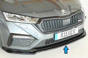Frontspoiler | geschikt voor Skoda | Octavia RS | Rieger Tun, Verzenden, Nieuw, Skoda