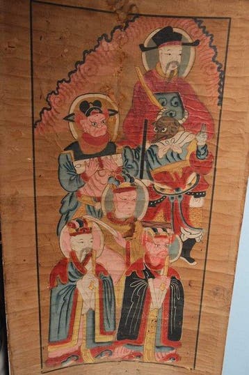 Prachtig en fascinerend schilderij van taoïstische kunst