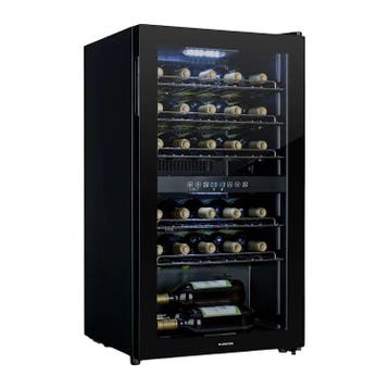 Wijnkoelkast 29 Flessen Dubbele Zone Wijnkoeler Klimaatkast, Refurbished, Ophalen of Verzenden, 45 tot 60 cm, 75 tot 100 liter