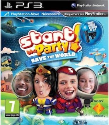 Start the Party! Save the World (Playstation Move Only) (..., Ophalen of Verzenden, Zo goed als nieuw