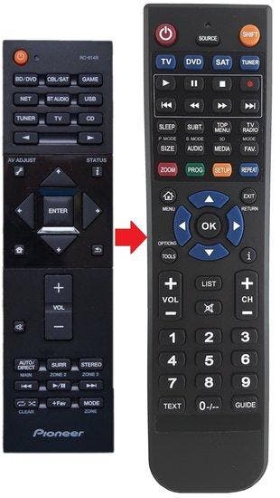 Pioneer RC-914R afstandsbediening, Verzenden, Nieuw