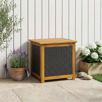 vidaXL Tuinopslagdoos 185 L Massief Acaciahout 60 x 50 x 56, Verzenden, Nieuw