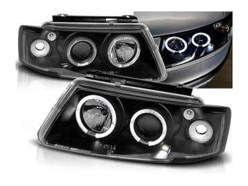 Angel Eyes koplampen Black geschikt voor VW Passat B5 3B, Verzenden, Nieuw, Volkswagen