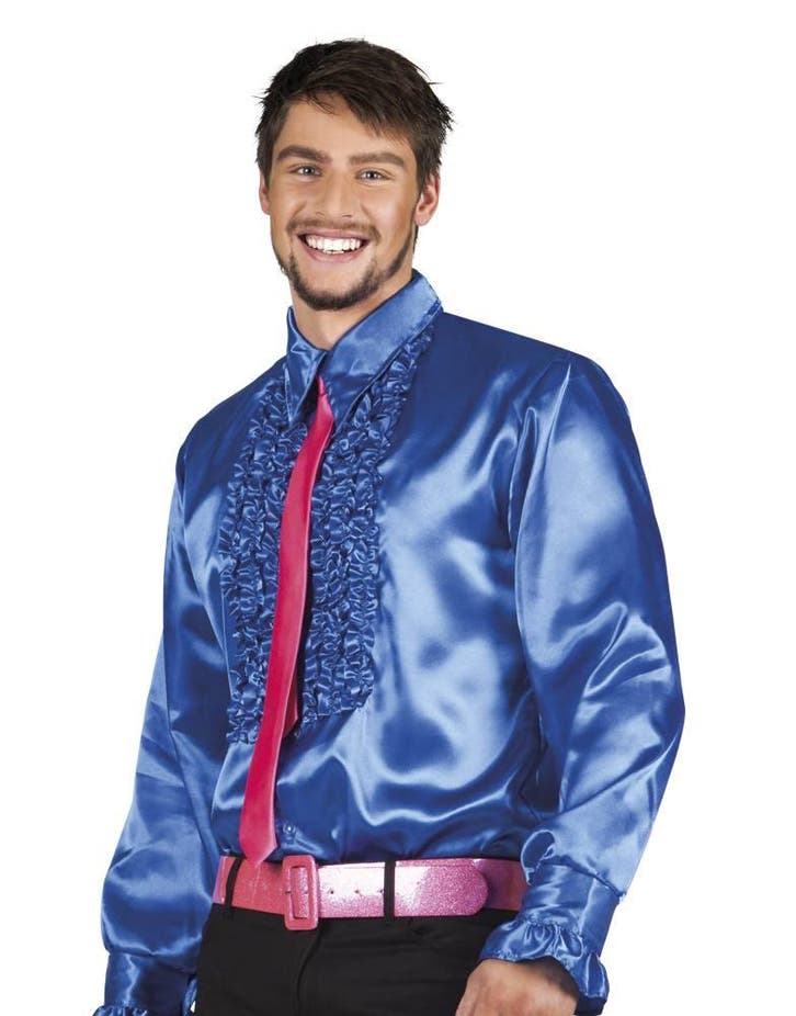 Party blouse Koningsblauw, Kleding | Dames, Carnavalskleding en Feestkleding, Nieuw, Ophalen of Verzenden