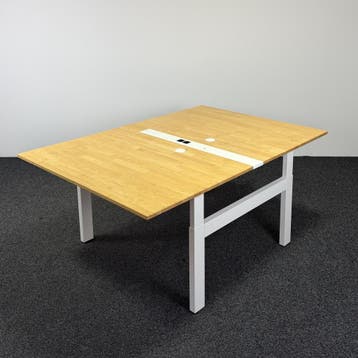 Ahrend Duo Bureau | 120 x 80 cm, Huis en Inrichting, Ophalen of Verzenden, Gebruikt