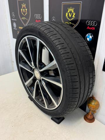 1 stuk org.Mercedes-Benz CLA Klasse 2014 Reservewiel 18 inch, Auto-onderdelen, Banden en Velgen, 18 inch, Gebruikt, Banden en Velgen
