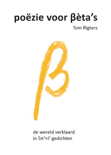 Poëzie Voor Bèta‘S | Tom Rigters | Nieuw, Ophalen of Verzenden, Nieuw, Tom Rigters