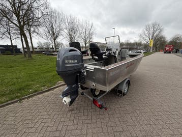 “ Marcraft 496 | Lake Hunter |  Visboot  “, Watersport en Boten, Ophalen of Verzenden, Zo goed als nieuw, Aluminium, Overige brandstoffen