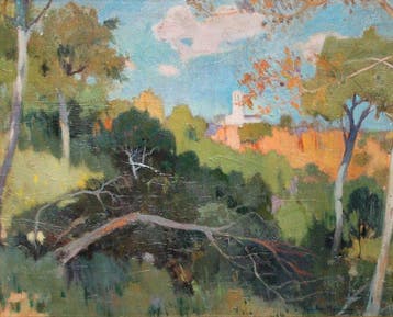 Antoni Sala Herrero (1927-2012) - Impressionist landscape