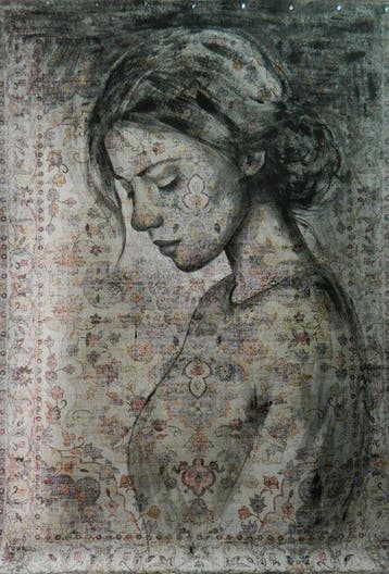 Jacqueline Klein Breteler - “Becoming.”-painting on a