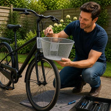 Kalloy FF1202A Piazza mand kind zilver (Fietsaccessoires), Ophalen of Verzenden, Nieuw