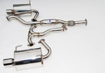 Invidia 08-09 WRX Sedan Q300 Dual Stainless Steel Tip, Auto-onderdelen, Uitlaatsystemen, Ophalen of Verzenden, Nieuw
