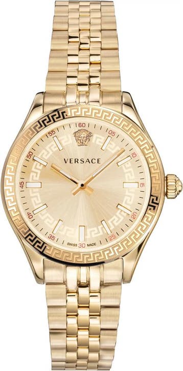 Versace VEHU00720 Hellenyium Lady dameshorloge 36 mm, Overige merken, Staal, Verzenden, Polshorloge