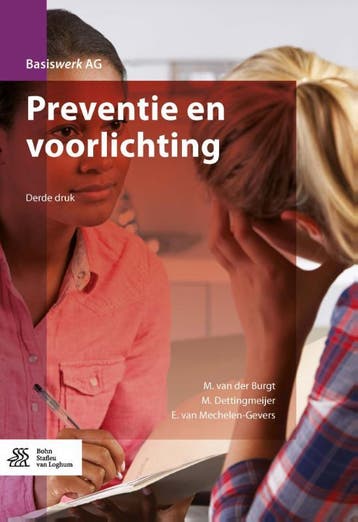 Preventie en voorlichting / Basiswerk AG - M. Dettingmeijer, Verzenden, Gelezen, M. Dettingmeijer