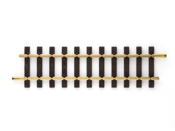 LGB 10000-12 Gerades Gleis 300mm 12stuck (Messing, Recht), Nieuw, Rails, Ophalen of Verzenden, LGB