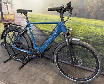 Gazelle Ultimate C380 Electrische Herenfiets - Riem - 65CM, Nieuw, Ophalen of Verzenden, 59 cm of meer, 50 km per accu of meer