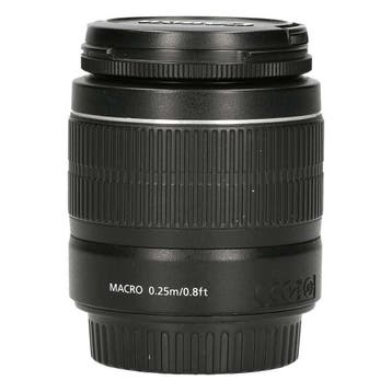 Canon EF-S 18-55mm f/3.5-5.6 III met garantie, Gebruikt, Canon, Ophalen of Verzenden, Standaardlens
