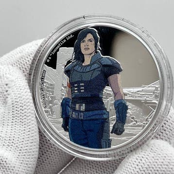 Niue. 2 Dollars 2021 – Star Wars: Cara Dune – 1 oz Silver, Postzegels en Munten