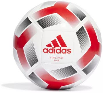Adidas Starlancer Plus Voetbal (Maat 5) - Wit/Rood/Grijs |, Verzenden, Nieuw