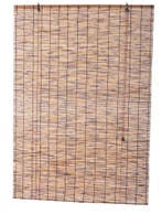 Rolgordijn donker riet 100 x 140 cm, Verzenden, Nieuw