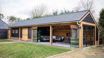 ACTIE | Drentse kapschuur met schuur 1600x450cm type Sander, Ophalen of Verzenden, Nieuw