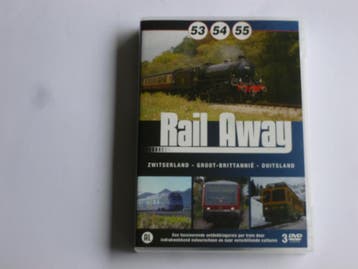 Rail Away 53,54,55 / Zwitserland, Groot Brittannie, Duistlan, Cd's en Dvd's, Ophalen of Verzenden, Zo goed als nieuw
