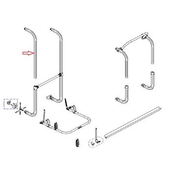 Thule Elite G2 Bovenarm zwart, Caravans en Kamperen, Nieuw