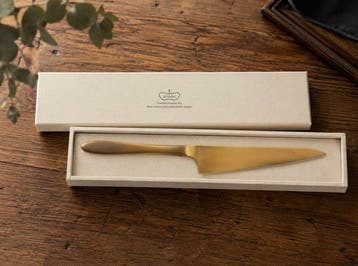 Shizu Hamono - Keukenmes - Petty Knife met 24K goudvergulde