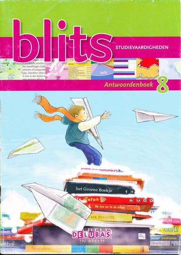 Blits studievaardigheden antwoordenboek groep 8, Boeken, Verzenden, Nieuw